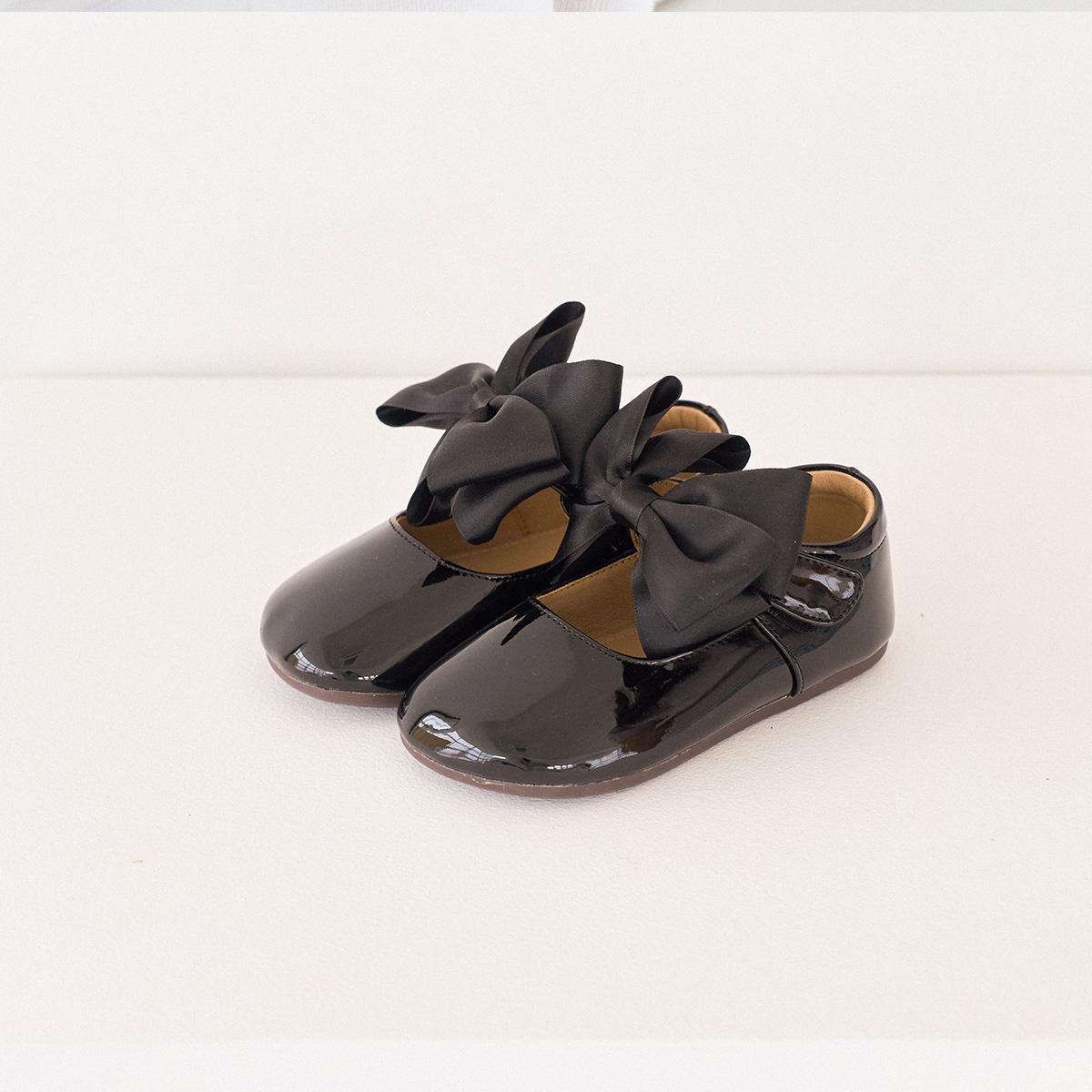 

[BABYZZAM] Девочки, Сатиновый Эмалевый Матовый Черный, BB433, 7000030097, Популярная Корейская Обувь 170