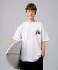 OHP Ohpxquirk Couple Surfing Semi-Oversized Short Sleeve T-Shirt 6 (B Type)