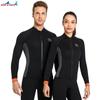 3MM European/American Wetsuit: Men's Thick Warm Long Sleeve, Women's Plus Size Snorkeling, Winter Swim & Surf Suit