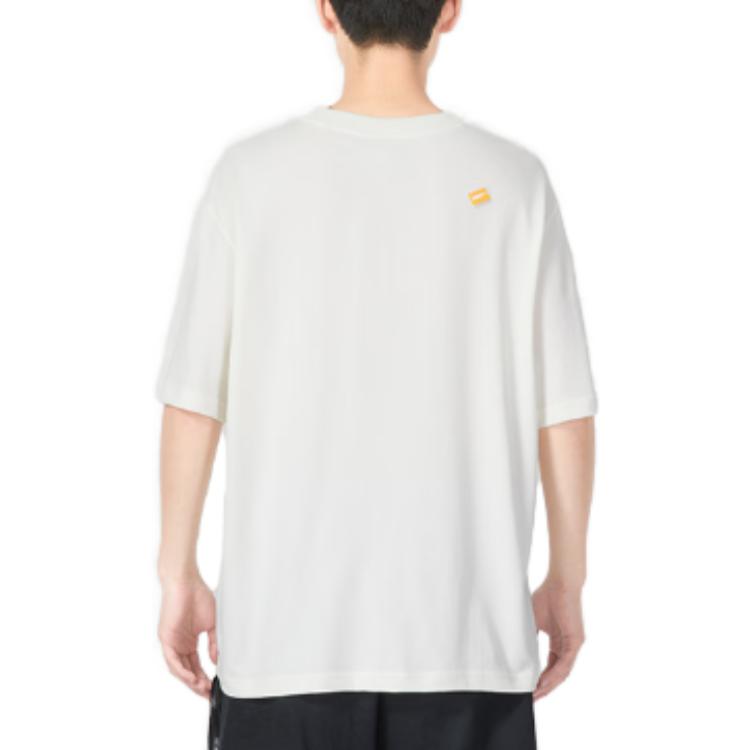 Puma Printed Breathable Crew Neck Short Sleeve T-Shirt Men Tops White 624938-65
