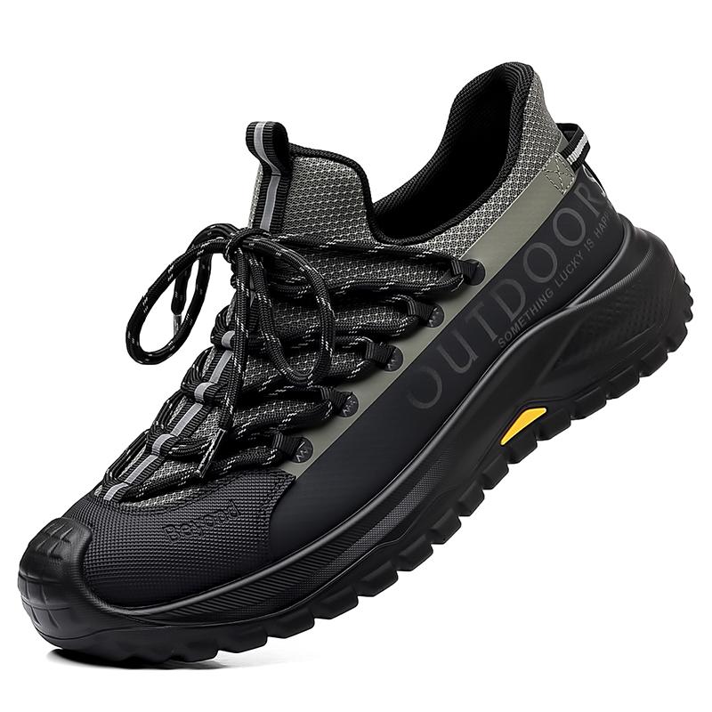 Fashion Breathable Mesh Sneakers Comfortable Non-Slip Casual Sports Shoes for Men Outdoor Travel Flats Lightweight Men's Walking Shoes