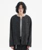 Trip Le Sens Crush Tweed Round Jacket_Navy White