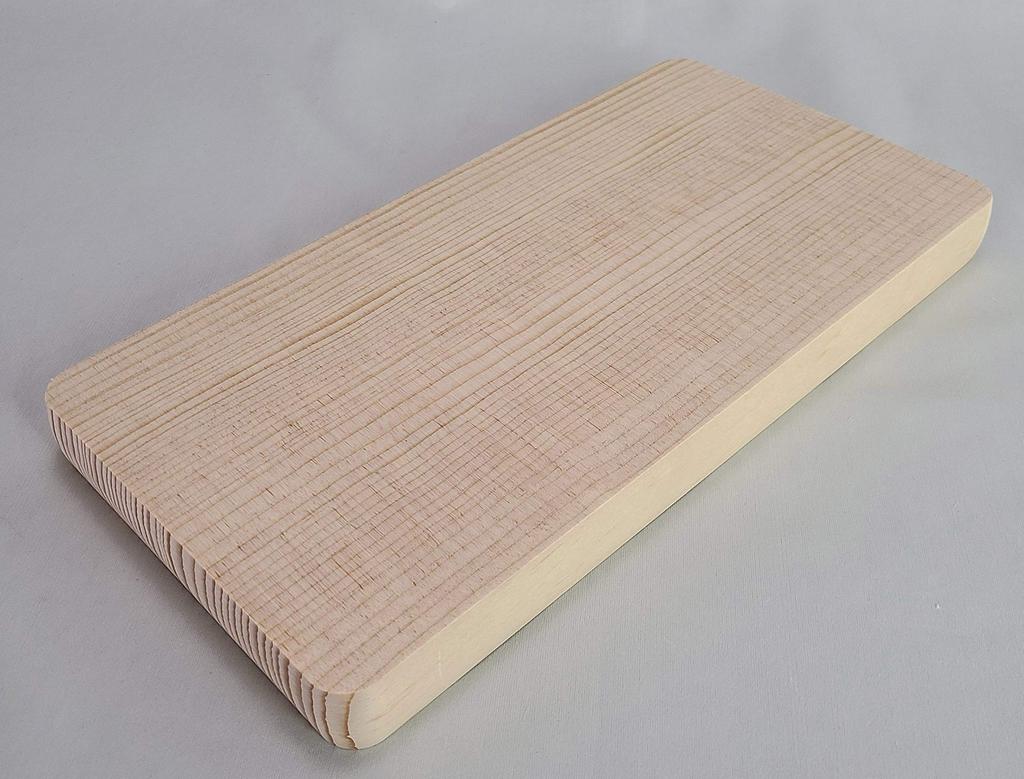 Umezawa Single Wooden Cutting Board Ajiwai 33 Made In Japan 001337 Natural