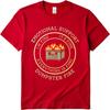 Casual Summer For Unisex Tshirt Emotional Support Dumpster Fire Im Fine Its Fine Everything Is Fine Short Sleeve Comfortable