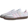 adidas Originals SAMBA OG Rosa Nebbia Bacca Cioccolato Pelle Sintetica Ammortizzazione, Resistente all'Usura Basse B75806(Team1902-)