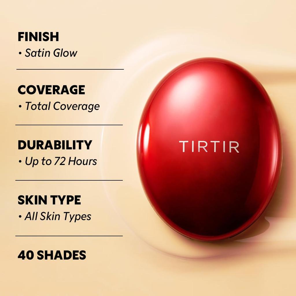 TIRTIR MASK FIT RED CUSHION 18g Taille Réelle