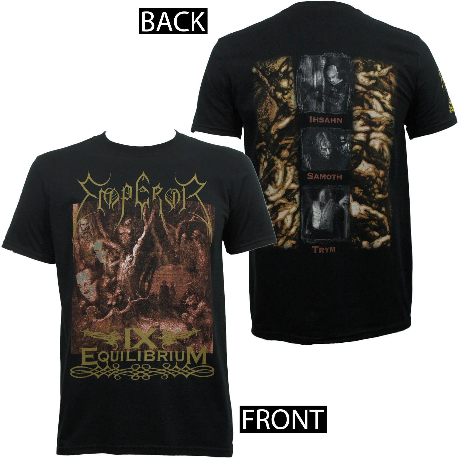 EMPEROR Band IX Equilibrium Album Cover Slim Fit T-Shirt S-2XL NEW XXXL