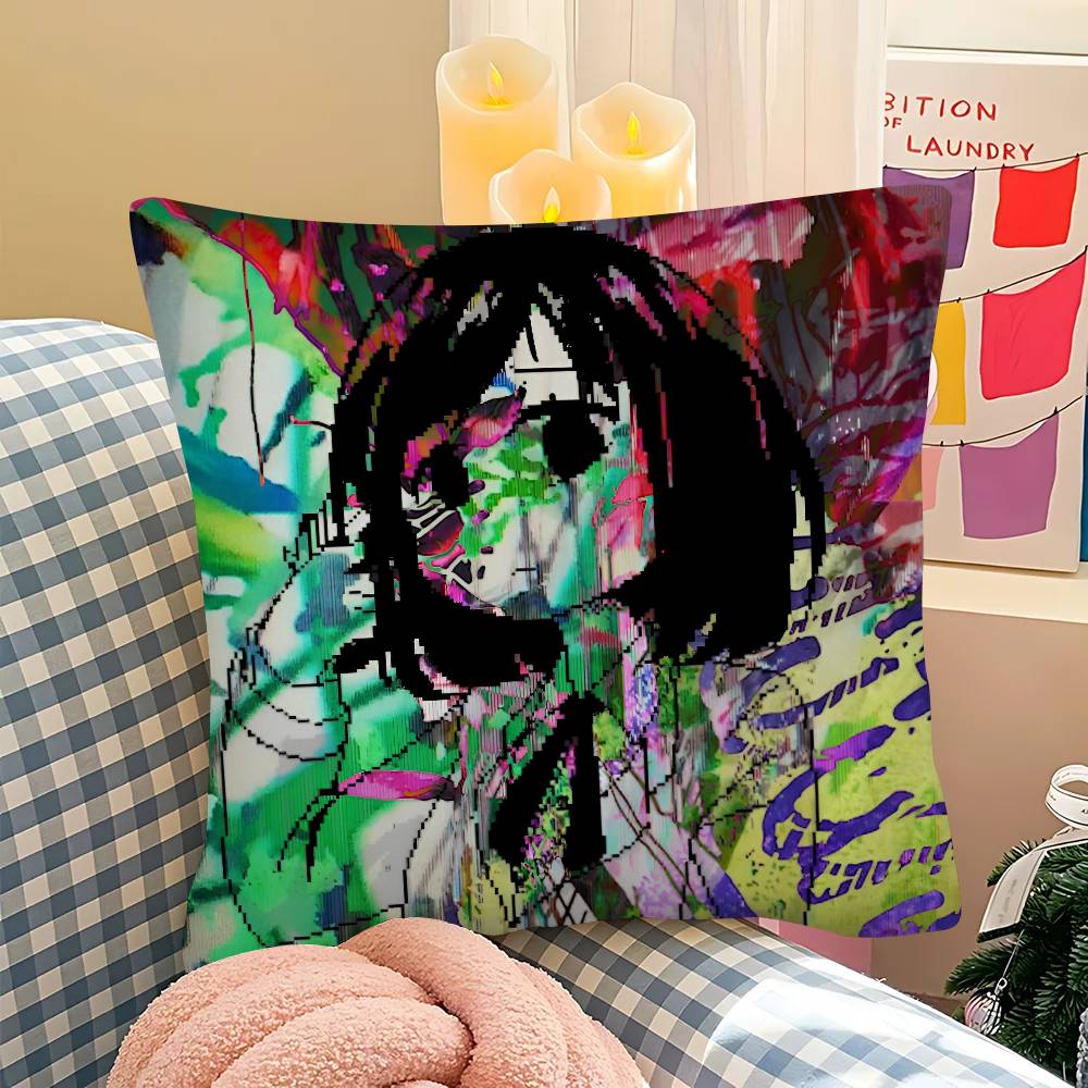 pc Goreshit Pillow Case Fashion Square Pillowcase Bedroom Sofa Room Ins Decoration Leisure