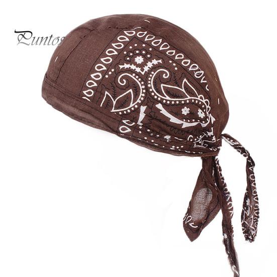 Cotton Men Women Pirates Cycling Cap Bike Headband Hat Bandana Headcloth