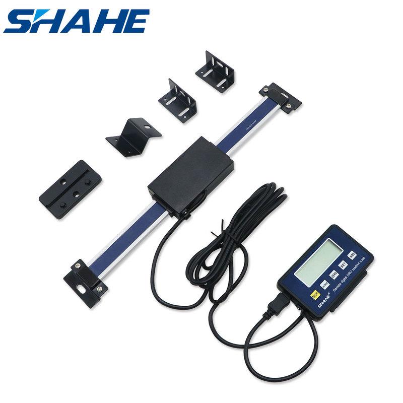 Shahe 0-150mm/0-200mm/0-300mm 0.01 mm DRO Magnetická dálková digitální odečítací jednotka Digitální lineární měřítko Externí displej