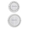 Round Bubble Coaster Silicone Molds For Diy Epoxy Jewelry Storage Tray, Plastic Tray Cement Cup Pad Injection Resin Mold