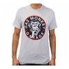 2026 New Heavy Distressed T Shirt Viral Minimal Dual Retro Art Print Street Casual Basic Tees