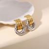 Aesthetic Design Drop Earrings Twist Knot Stud Earrings Women's Dangle Earrings  Bridal