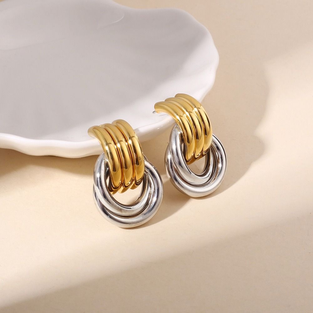 Aesthetic Design Drop Earrings Twist Knot Stud Earrings Women's Dangle Earrings  Bridal