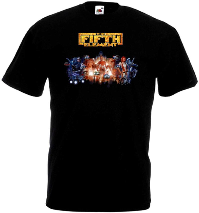 The Fifth Element v25 T-shirt black movie poster all sizes S5XL M