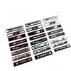 For BMW M E46 E90 E60 F30 G20 X1 X2 X3 X4 X5 X6 X7 i3 i4 i5 i7 M2 G30 Car Styling 3D Sticker Metal Adhesive Emblem Decal Lables pdzm22