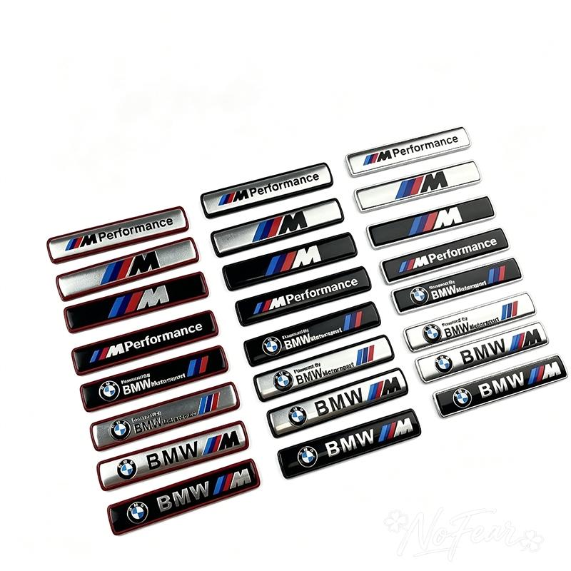 For BMW M E46 E90 E60 F30 G20 X1 X2 X3 X4 X5 X6 X7 i3 i4 i5 i7 M2 G30 Car Styling 3D Sticker Metal Adhesive Emblem Decal Lables pdzm22