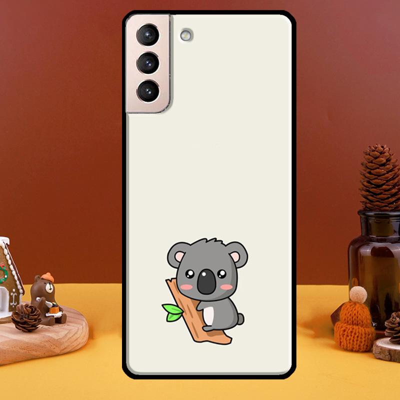 Cute cartoon watercolor animal koala Phone Case For Samsung Galaxy S21 S22 Ultra Note 20 S8 S9 S10 Note 10 Plus S20 FE Fundas