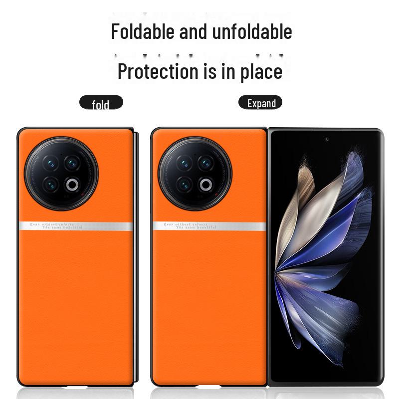 

VivoXFold2 Защитный чехол из жидкой кожи для защиты от падения — цельный vivo X Fold2