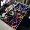 Kawaii Japan Anime Mouse Pad PC Colorful E-eevee Gamer Cabinet Mousepad HD P-pokemonS Keyboard Rug Laptop Gaming Rubber Desk Mat