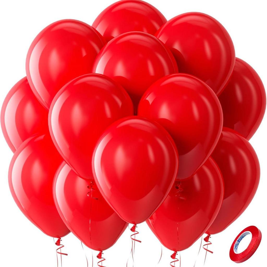 20-teiliges mattes einfarbiges Luftballonset für Geburtstage, Partys und Hochzeiten