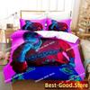 3D Print Chris Brown Bedding Set Boys Girls Twin Queen King Size Duvet Cover Pillowcase Bed Boys Adult Home Textileextile