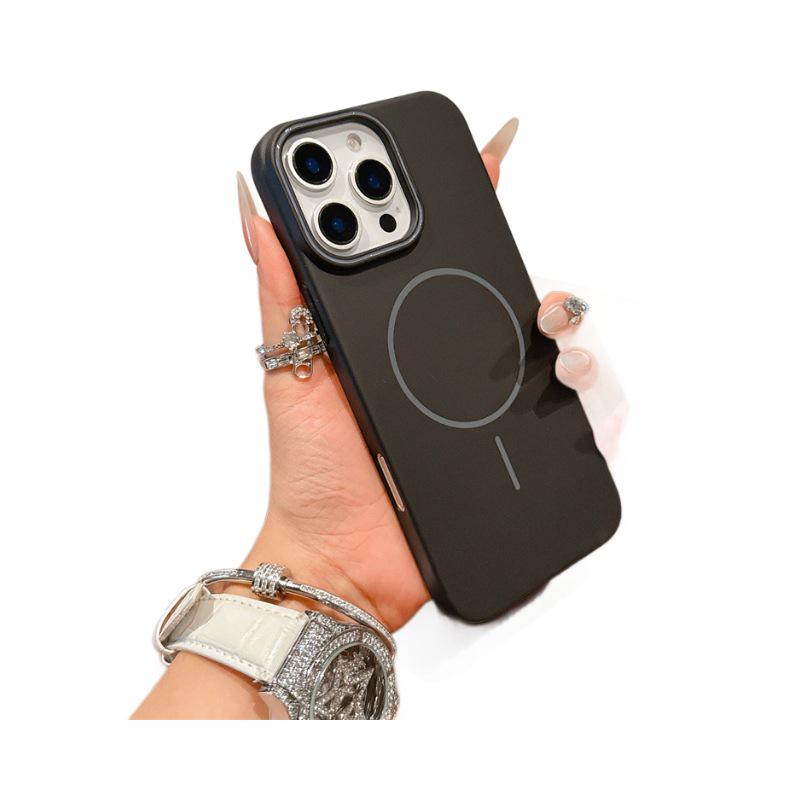Apple 17 ProMax Frosted Magnetic Case - Skin Feel, High-End Protective for iPhone 16