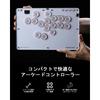 Spakløs arkadekontroller Akecon Thin Low Pro 16 knapper for PCSwitchPS4 PS3 RGB LED-lys DIY Hot Swap Wide Top Board Rapid Fire Function Fighting