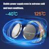 2Pcs CR2032 Coin Batteries 3V High Capacity for Long Use In Electronics and Gadgets