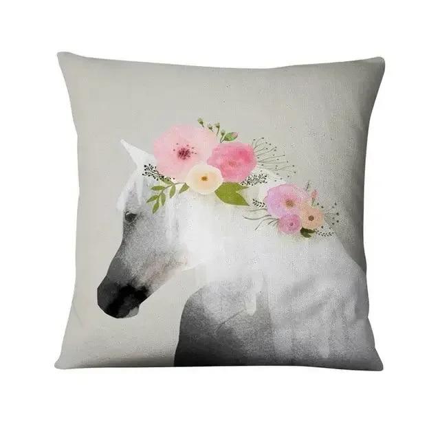 Watercolor Forest Print Pillowcase Cushion Cover Decorative  Home Decor Sofa  Moda