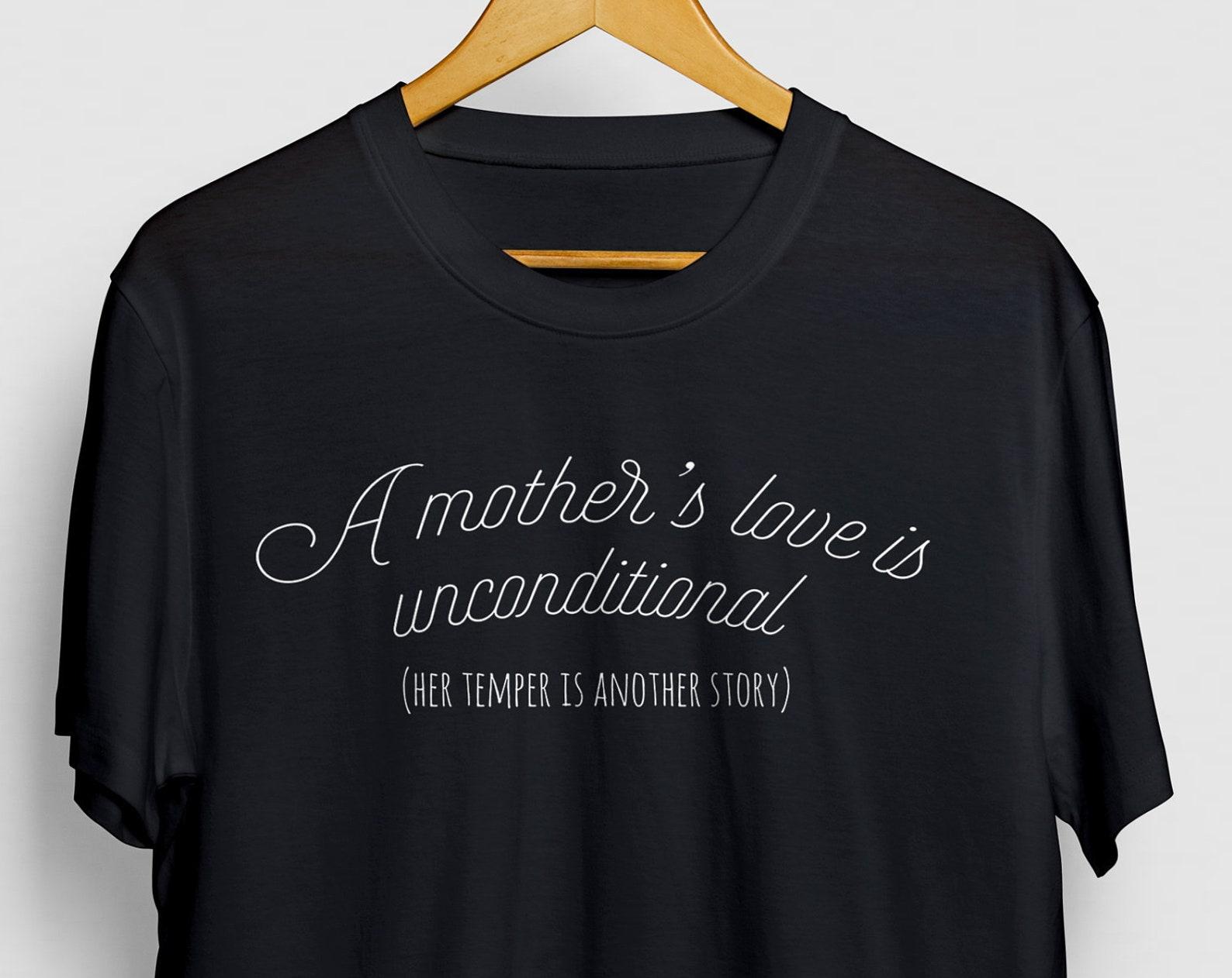 Tired Mom T-Shirt: Funny New Mom Gift, Housewife Shirt S