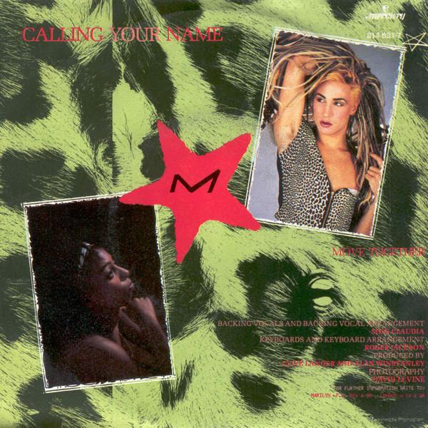 

7inch Record MARILYN - Calling Your Name 8148317 Mercury 1983 Netherland Pop Used