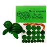 1 Set Button Highland Cow Craft Kit DIY Handmade Button Rabbit Owl Turtle Raccoon Squirrel Figurine Home Office Desktop Decoration Ornament