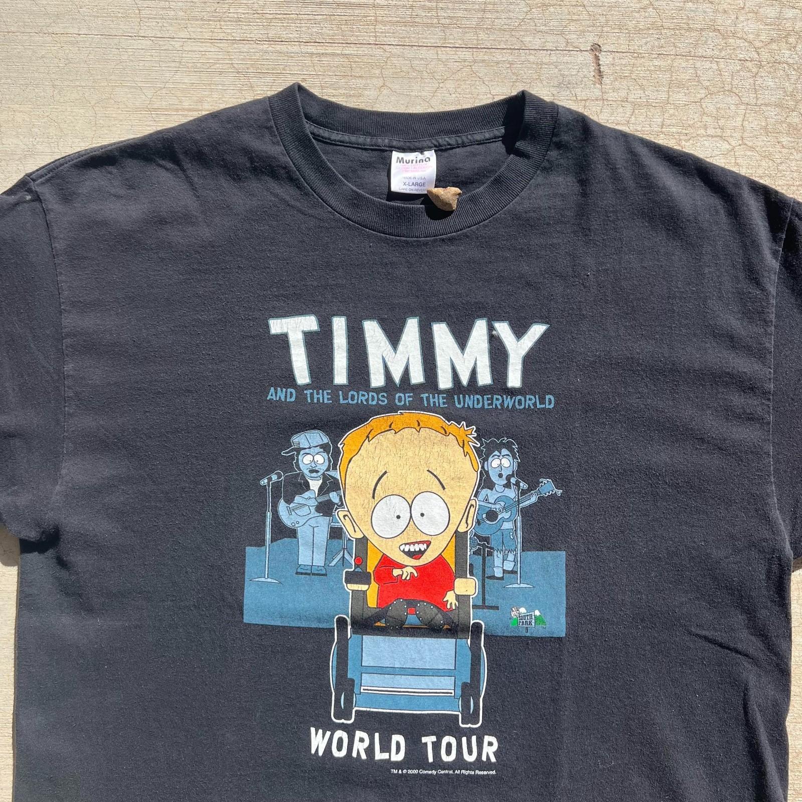 TIMMY S0UTH PARK Cartoon Movie Retro Graphic Unisex Tee Gift For Fan S-5XL L