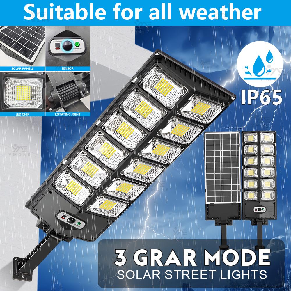 Upgrade Big Wall Lamp Solar Plate Sensor Light Led 6500K Color Temperature Outdoor Solar Lights Waterproof Garden Outdoor Decor