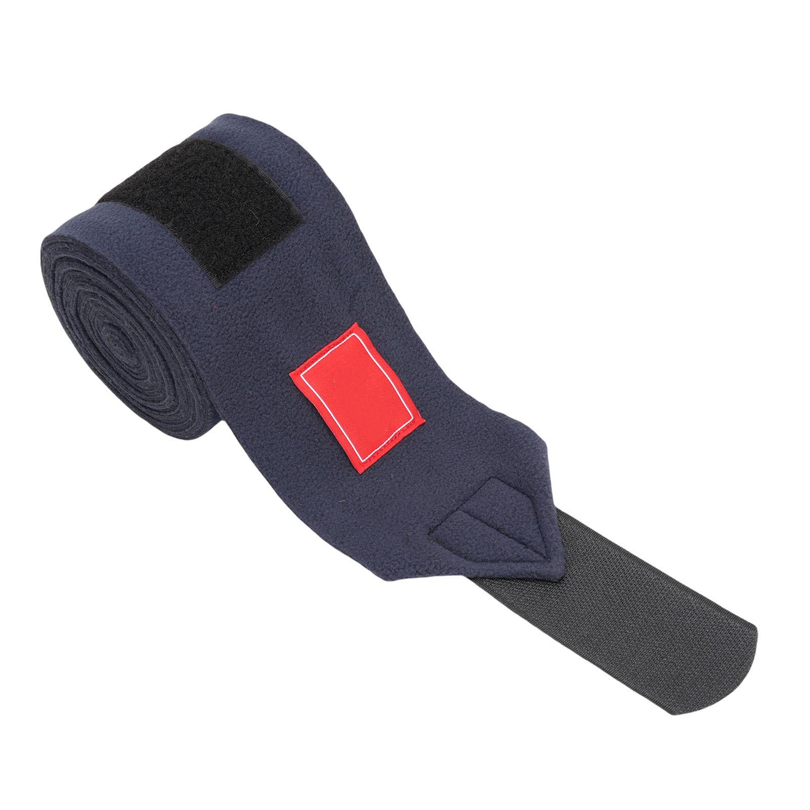 4PCS Horse   Leg Wraps 9.8FT Soft Fleece Protective Equestrian Leg Bandages for Horse Supplies