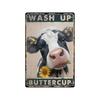 Vintage Tin Sign Retro Metal Plaque Wall Decor
