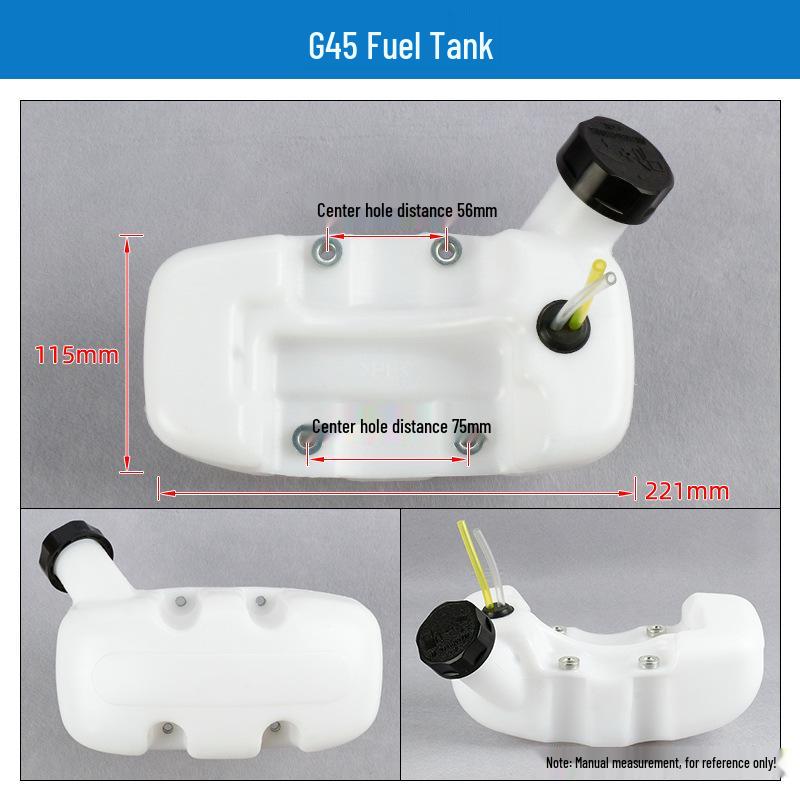 Lawn Mower & Chainsaw Fuel Tank for Blower, Brush Cutter, Trimmer - 139GX35 40-5 Oil Can Accessories