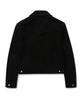 Connect Kinloch [Real Leather] Cow Suede Trucker Jacket (Black)