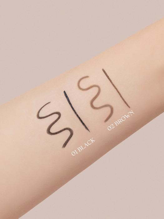 THIM BEAUTY THIM Artist Touch Eyeliner Duo [Pencil] 0.12g / [Liquid] 0.22g