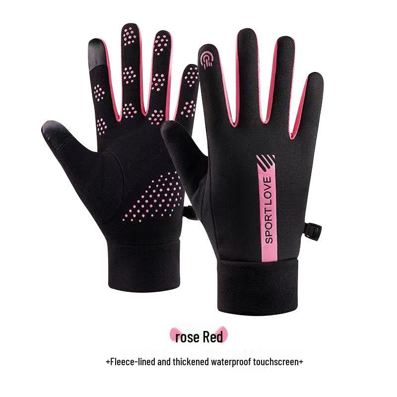 Women's Touchscreen Fleece-Lined Winter Gloves - Sports, Outdoor, Driving, and Cycling