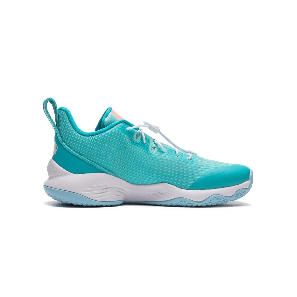 Li Ning Kids Basketball Comfortable Durable Casual Simple Shock Absorption Basketball Shoes Kids Sneaker Pure-Blue Butterfly-Blue YKBS046-23