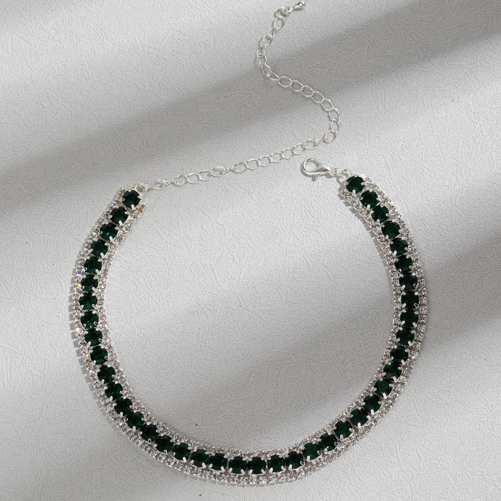 New Exquisite Claw Chain Exaggerated Fashion Necklace Water Drop Neck Chain Banquet Accessories Bridal Necklace Collar