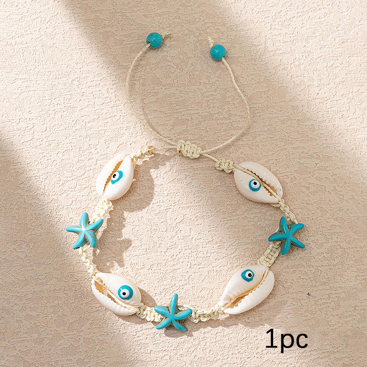 

JYL TS Bracelet Bohemian Wing Style Symbolizes Freedom And Lucky Opportunities Starfish N-245 носій забарвлення фіолетово червоним