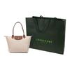 Longchamp Le Pliage 28 Button Zipper Closure Long Handle Dumpling Tote Bag Women tote bags Paper-Color 2605089P71