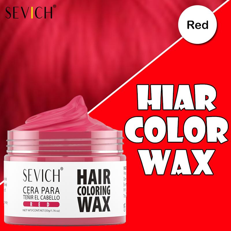 13 Colors Temporary Hair Color Wax SEVICH Long Lasting Easy To Wash Hair Dye Mud Kids Diy Hair Colour Cream Party Hair Mud Hair Styling