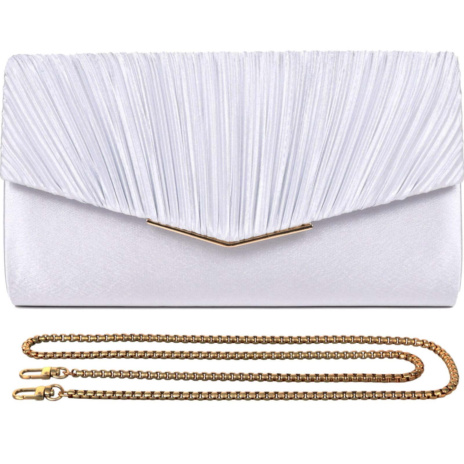 

Party wedding wedding formal clutch bag [TIGLOSS] bag, bag, large, planner-supervised, women s bag, (silver)