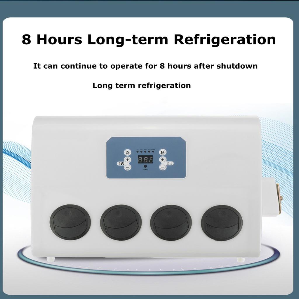 1000W Portable Car Air Conditioner Fan Water Refrigeration Split Air Conditioning Fans for Truck Excavator DC 12V/24V