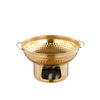 Fast Heating Stainless Steel Hot Pot Thickened Dessert Holder Double Ears Hot Pot  Food Serving