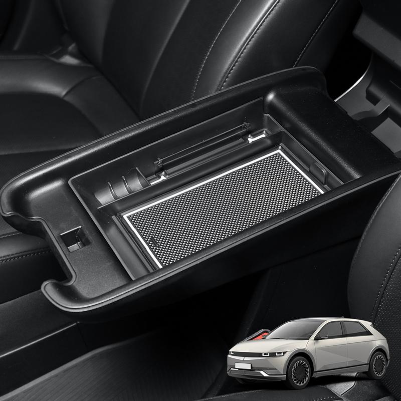 For Hyundai Ioniq 5 2025 Accessories Center Console Organizer Car Tray Armrest Storage Box Car Accessories LHD/RHD